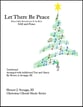 Let There Be Peace SAB choral sheet music cover